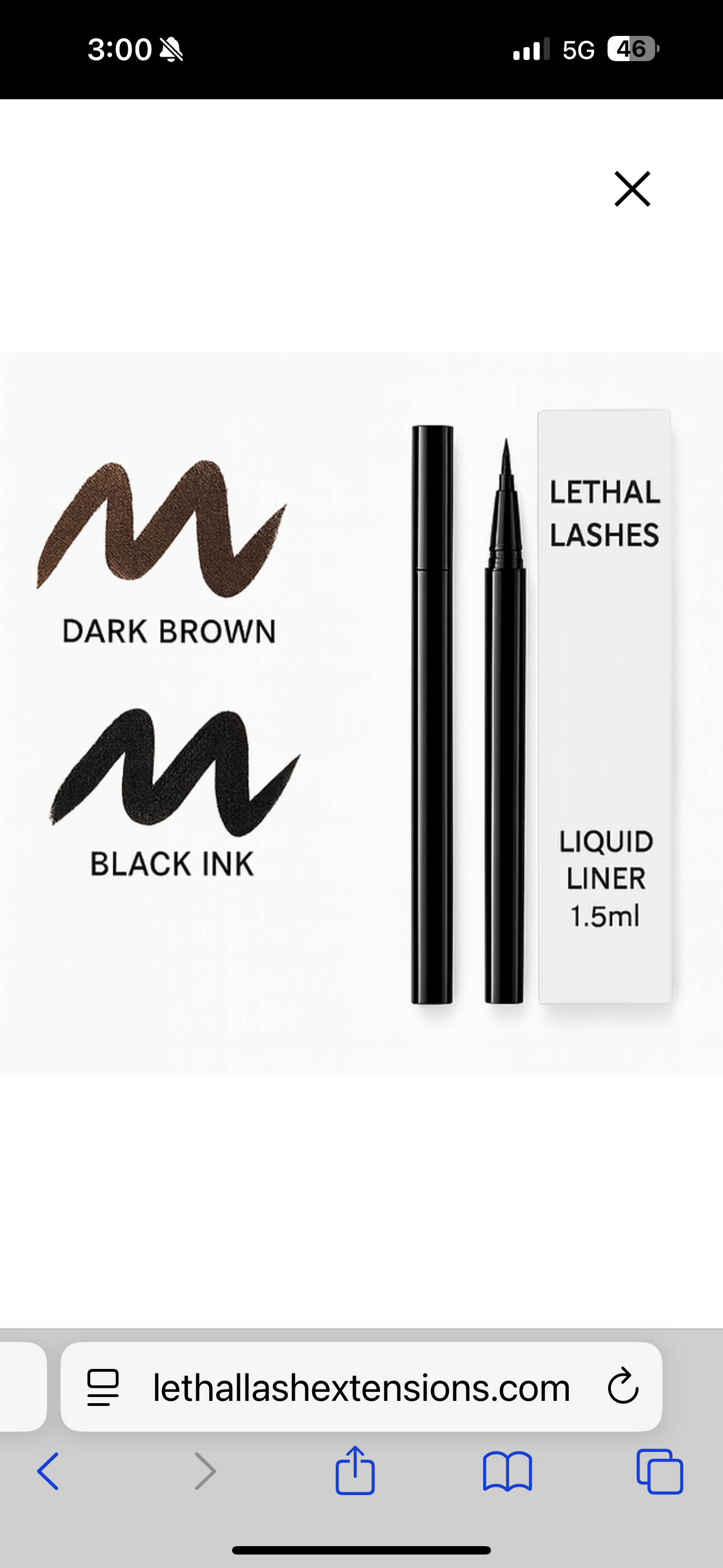 Coming soon! Lethal Lash eyeliner