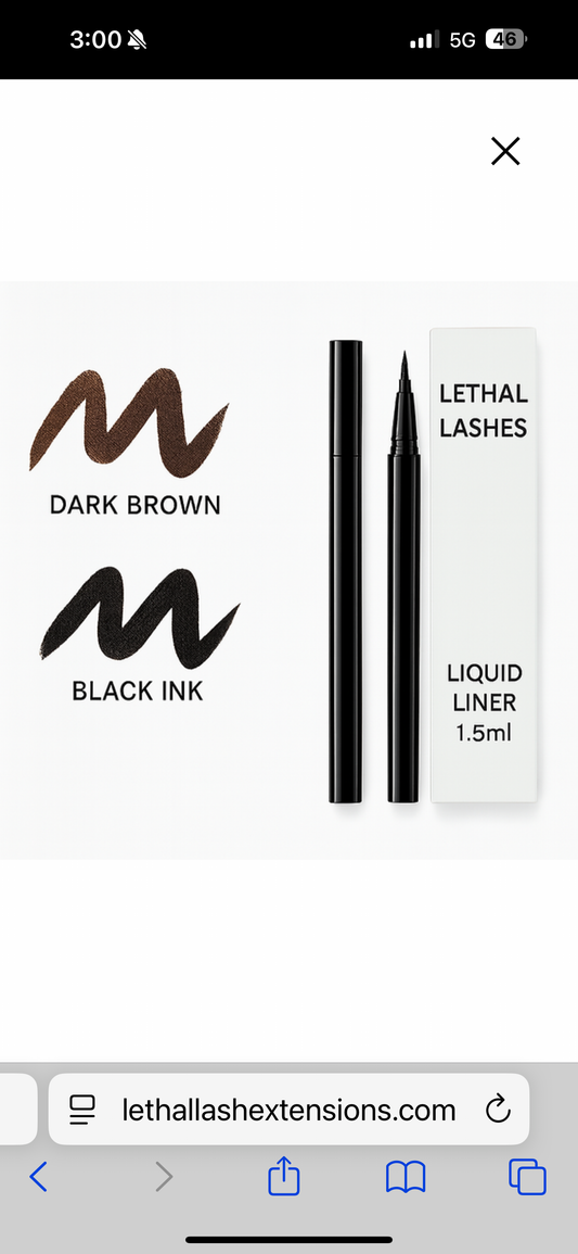 Coming soon!               Lethal Lash eyeliner