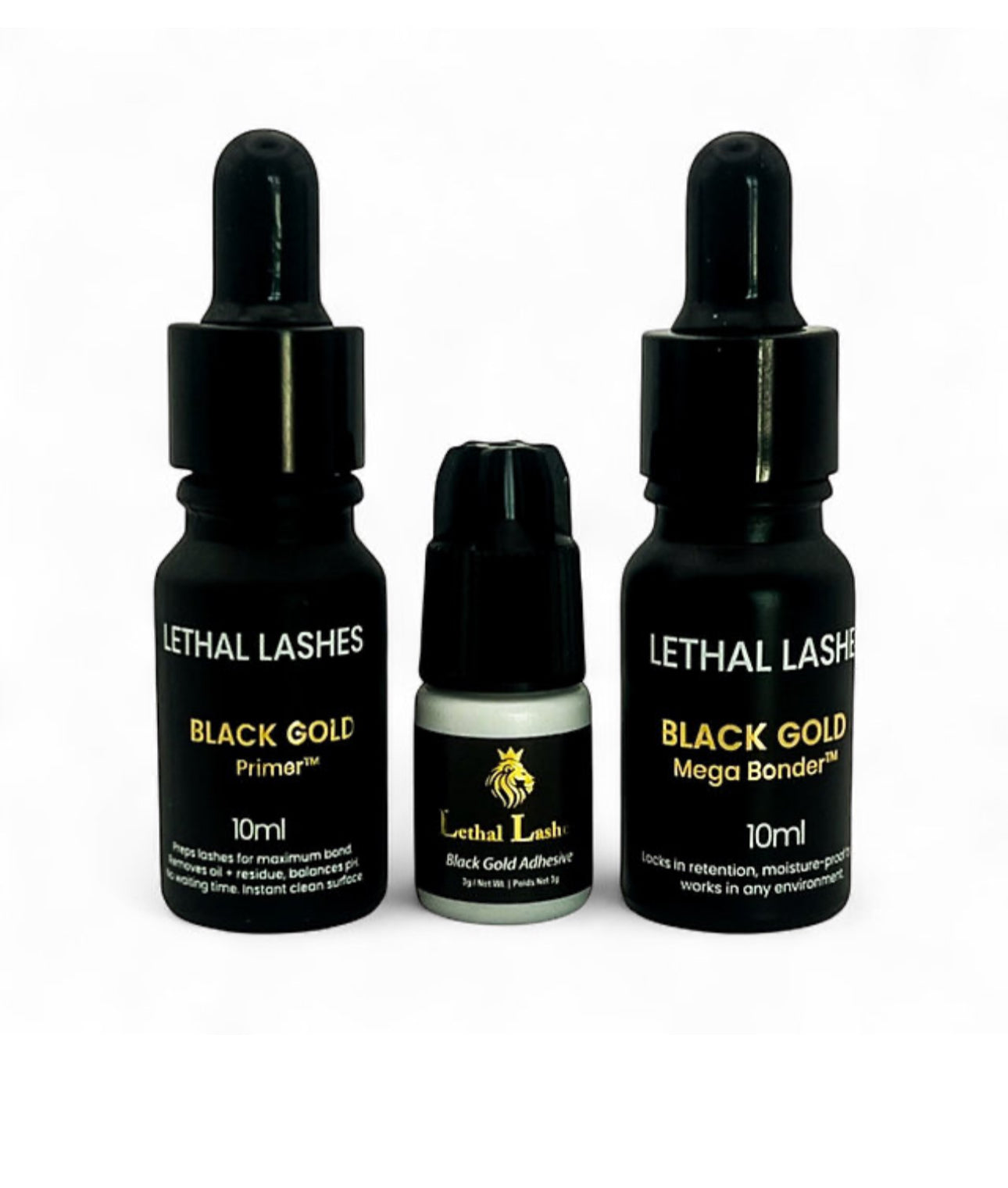 Lethal lash 3g adhesive,Primer and Mega Bonder