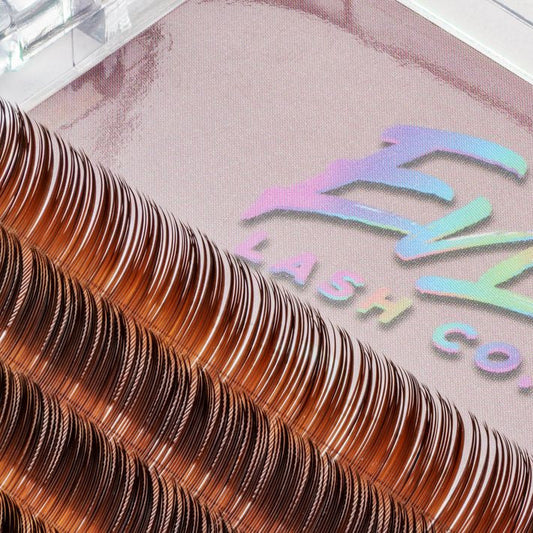 0.15 ☕️ Brown Classic Single Length Lash Trays