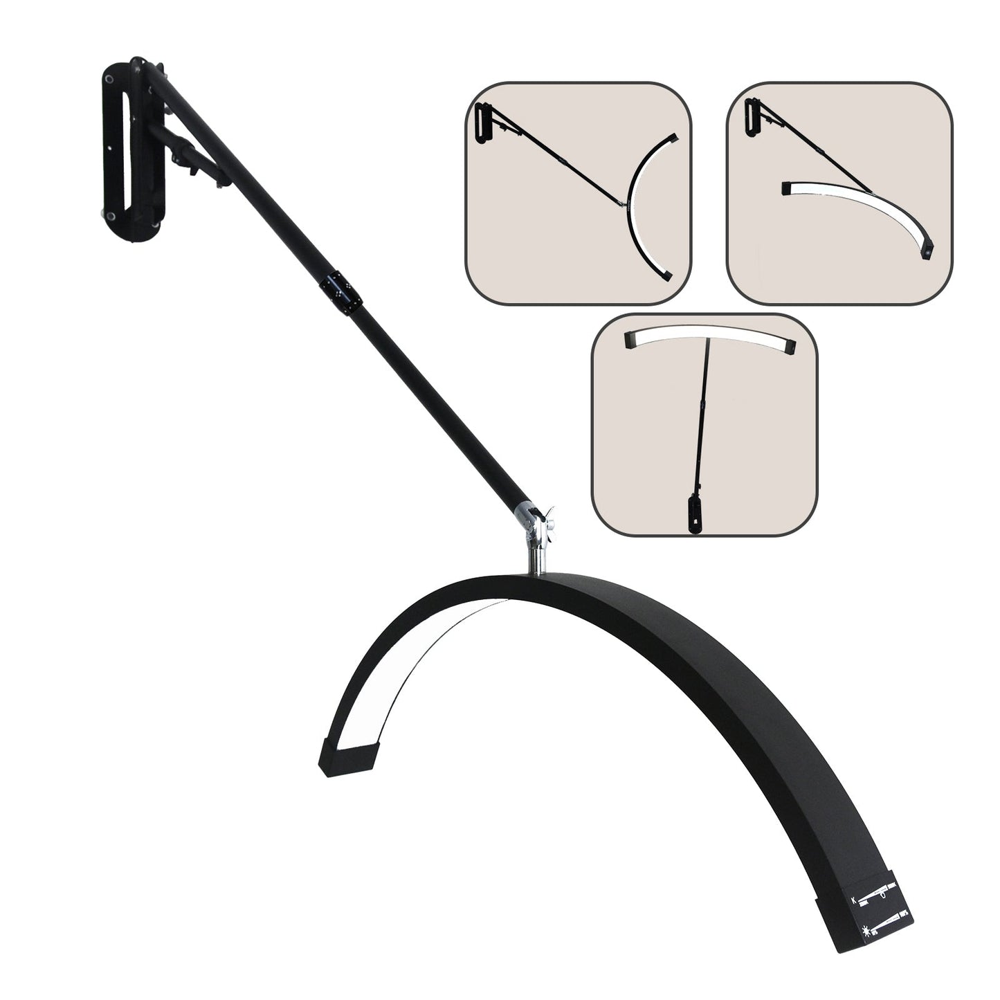 Luna 🌙  LED Wall Mount Half Moon Light