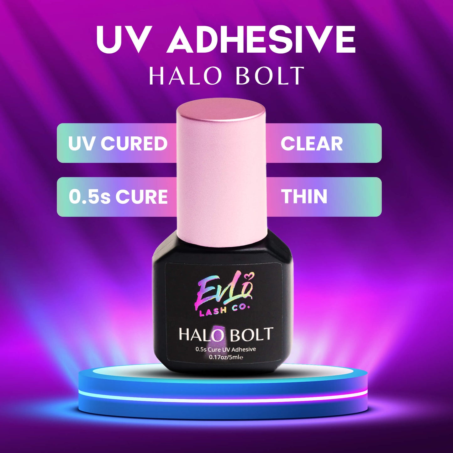 Halo Bolt⚡️.5 second UV Adhesive