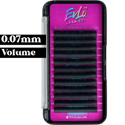 0.07 - Volume Lashes - Single Length Lash Trays